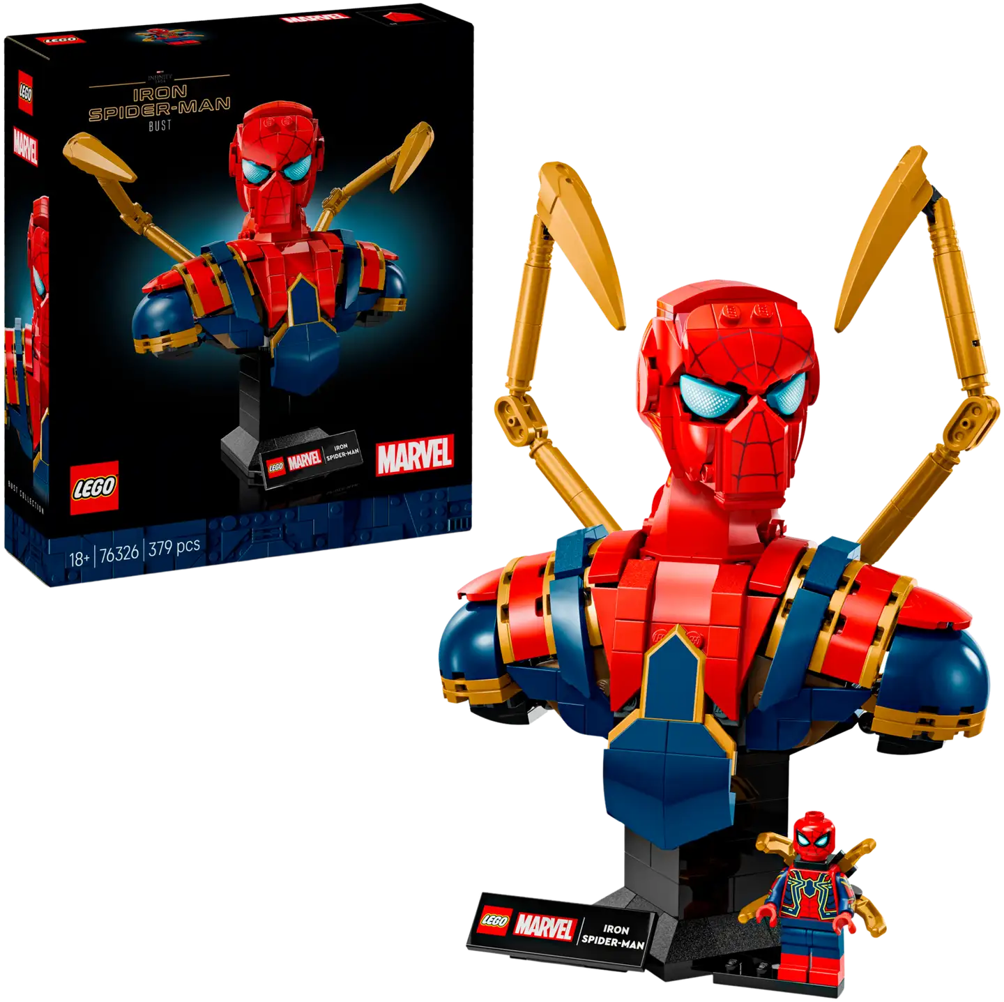 LEGO Super Heroes 76326 Iron Spider-Man rintakuva - 1