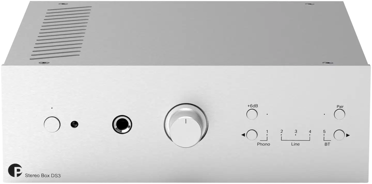 Pro-Ject Stereovahvistin Stereo Box DS3 hopea - 2