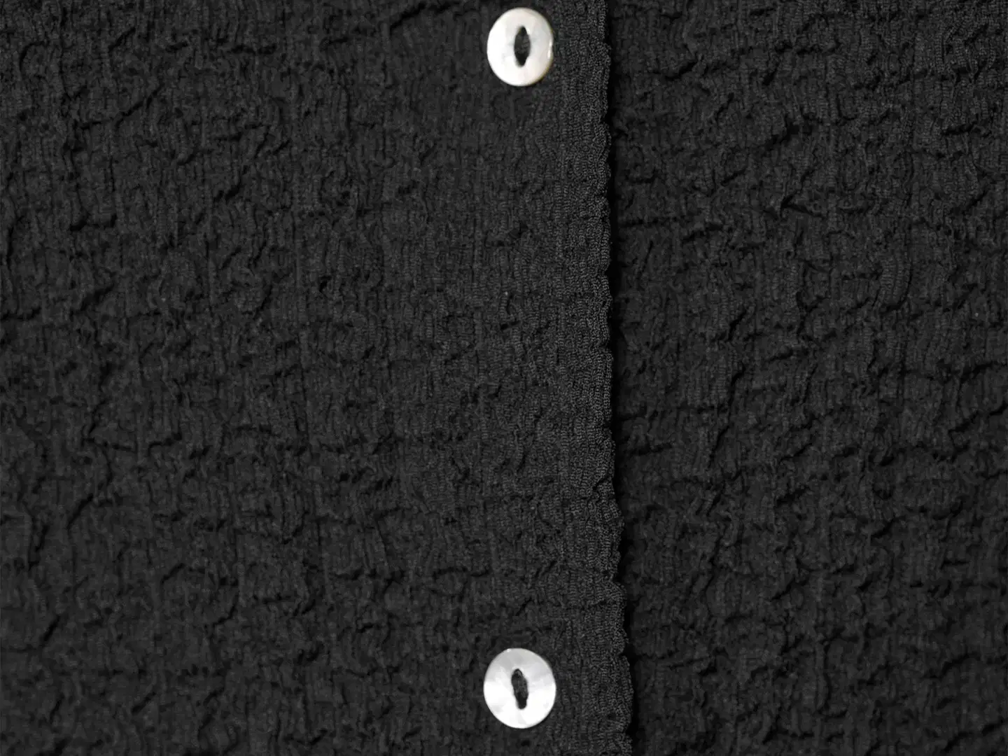 WKLY. naisten kauluspusero 213W090141 - BLACK - 5