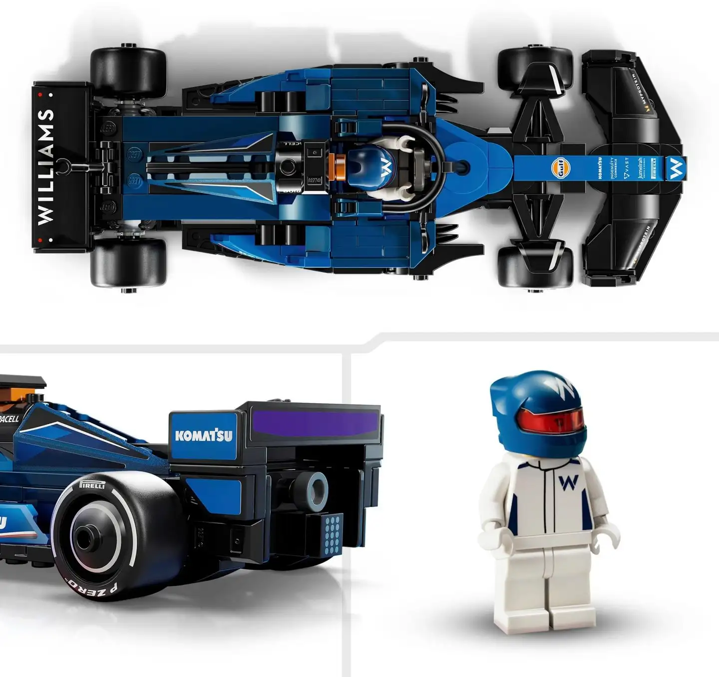 LEGO® Speed Champions Williams Racing FW46 F1® kilpa-auto 77249 - 8