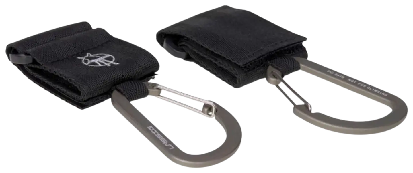 Lässig kassikoukut Hooks musta 2 kpl - 2