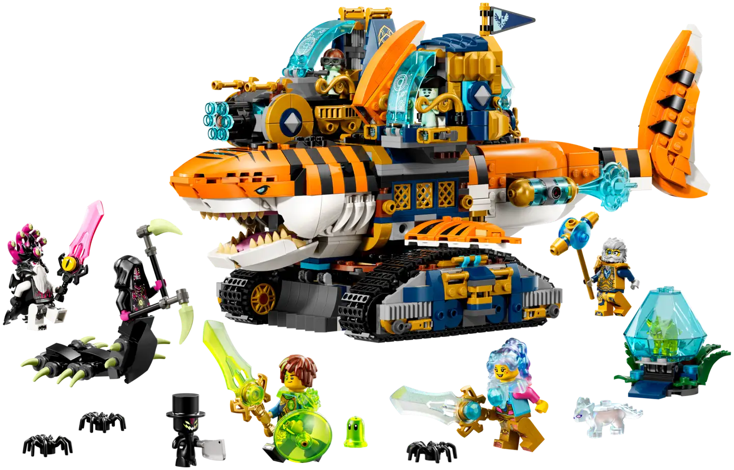 LEGO® DREAMZzz 71515 Tiikerihaipanssarivaunu - 2