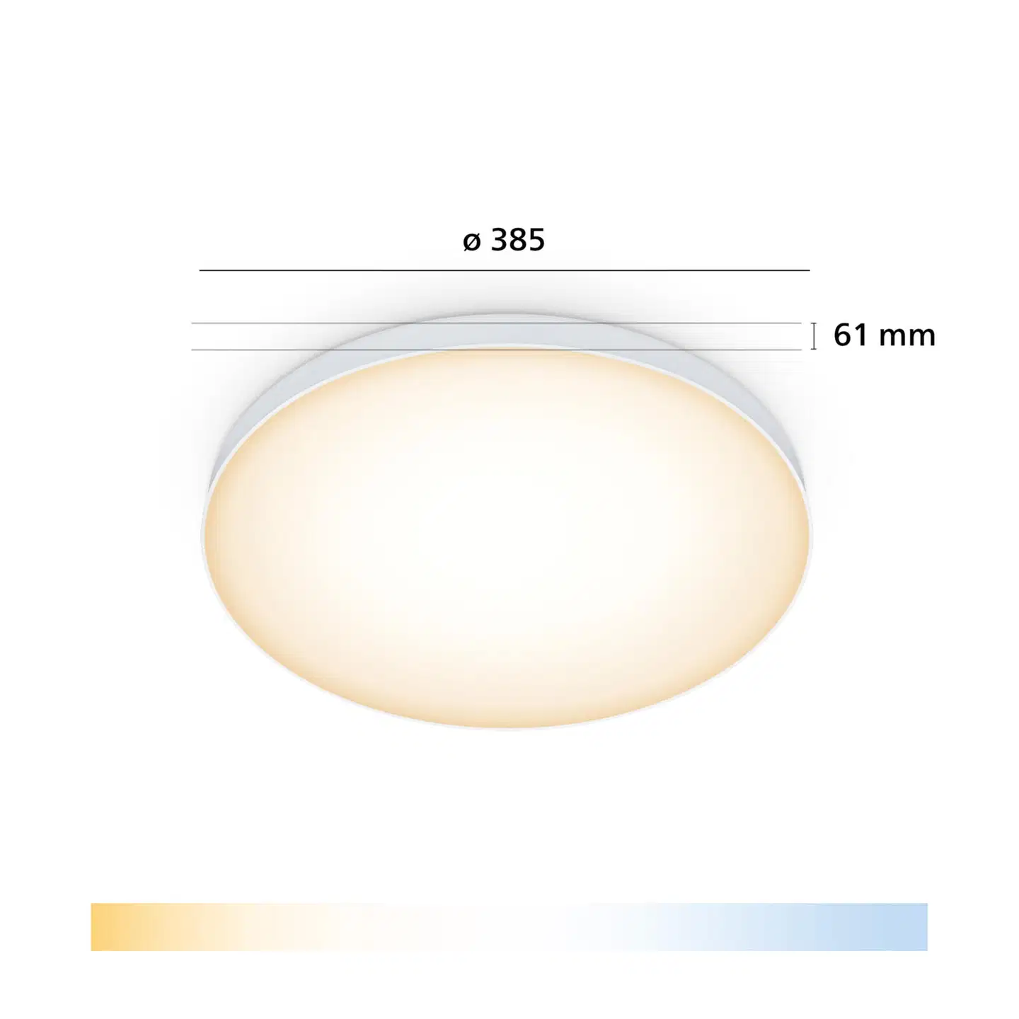 Philips Smart Lighting kattovalaisin pyöreä 24W  valkoinen säädettävä kaukosäätimellä - 2