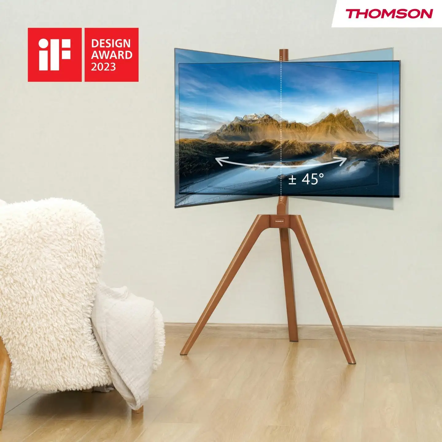 Thomson TV lattiajalusta S603 puu - 2