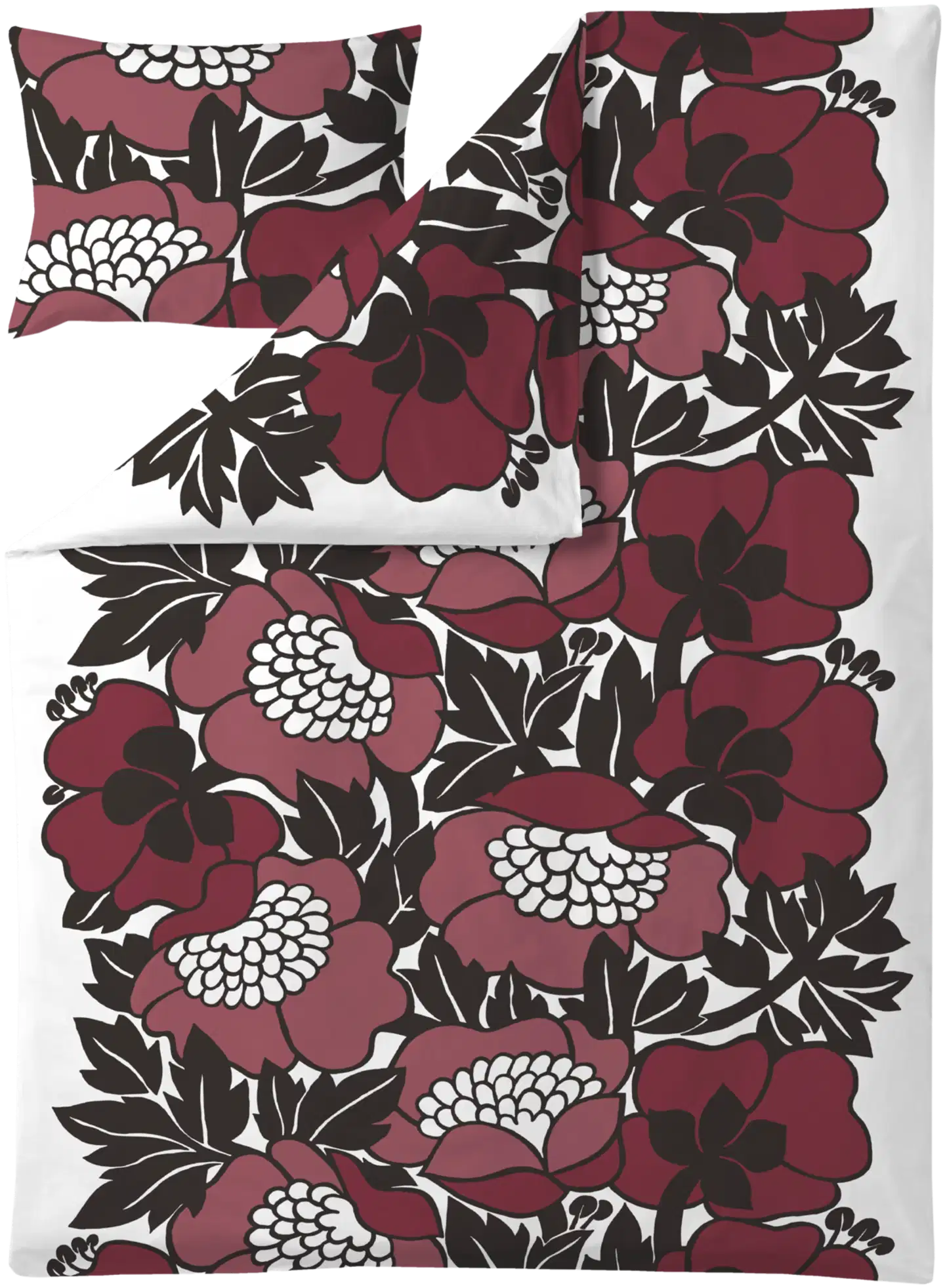 Finlayson pussilakanasetti Annukka 150X210+50X60 terra/ruskea