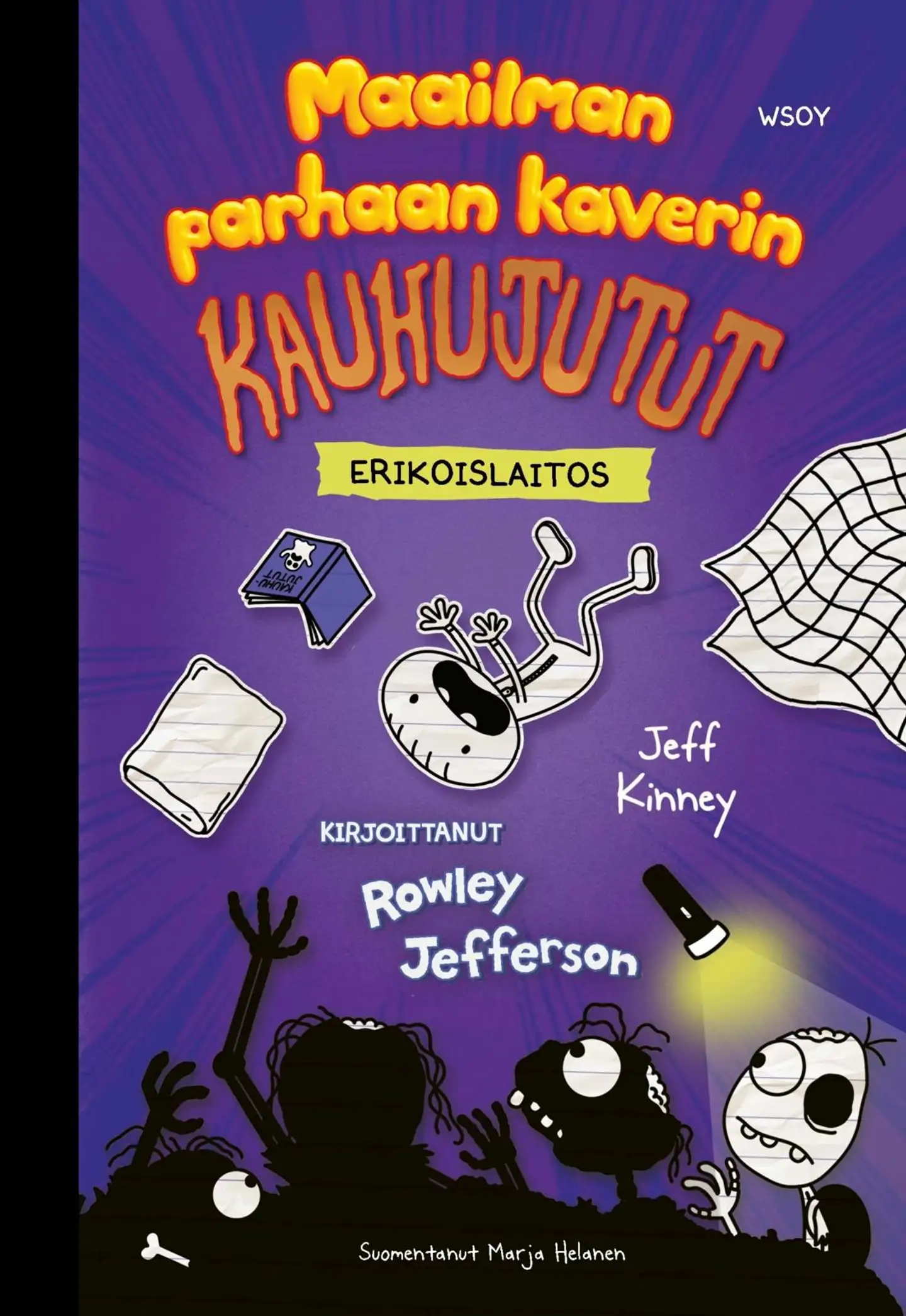 Kinney, Maailman parhaan kaverin kauhujutut. Kirjoittanut Rowley Jefferson (erikoislaitos)