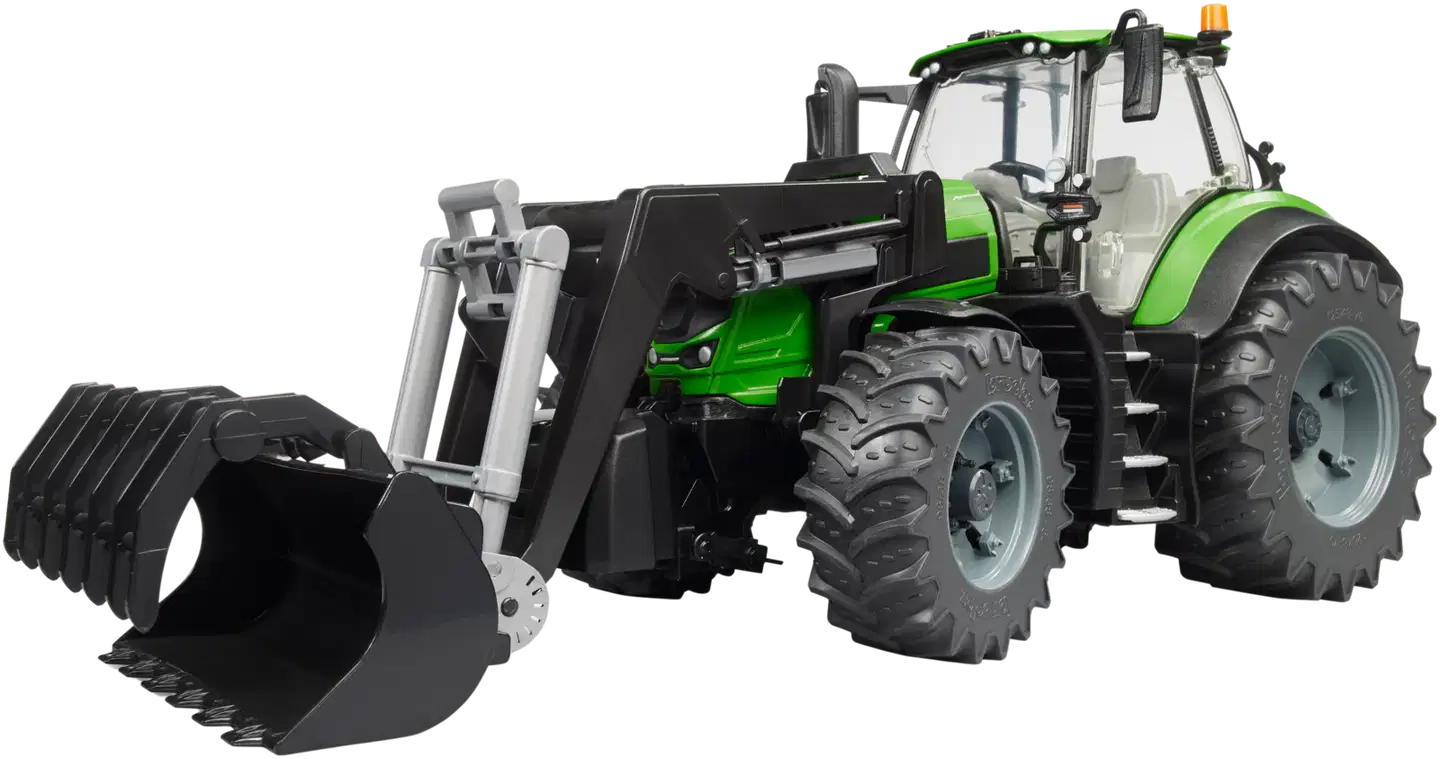 Bruder lelu Deutz 8280 TTV traktori etukuormaajalla - 3