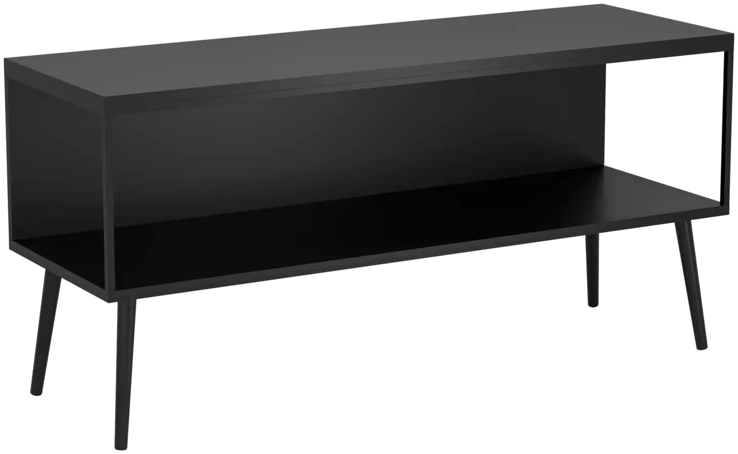 EGLO sivupöytä Otaware 120x40 cm musta