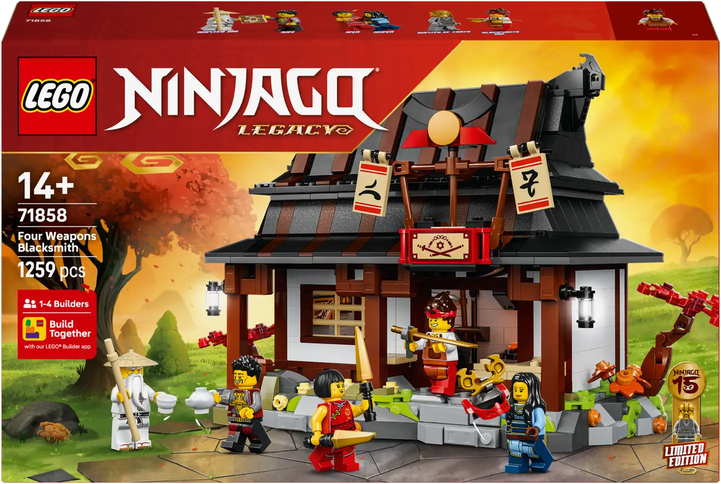 LEGO® Ninjago 71858 Neljä aseseppää – 15-vuotisjuhlamalli - 3