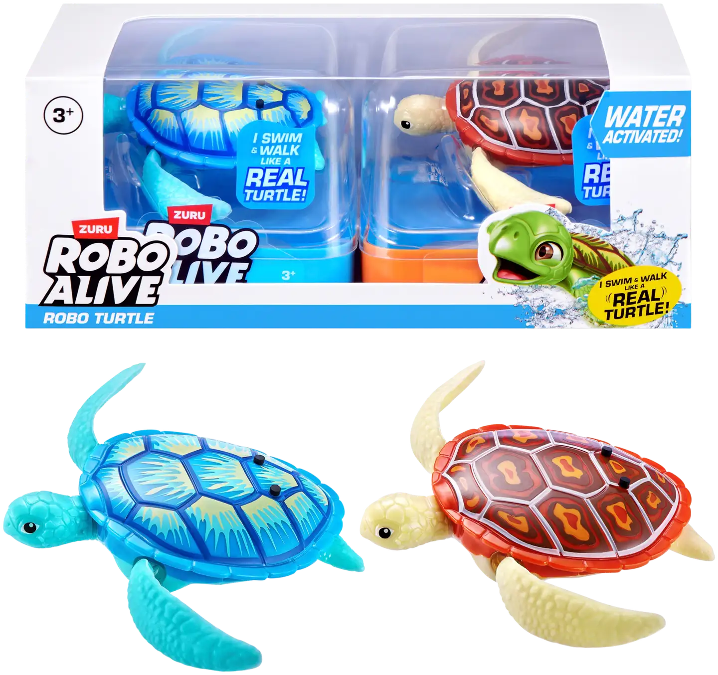 Robo Alive Robotic-Swimming Turtle 2-pack - 1