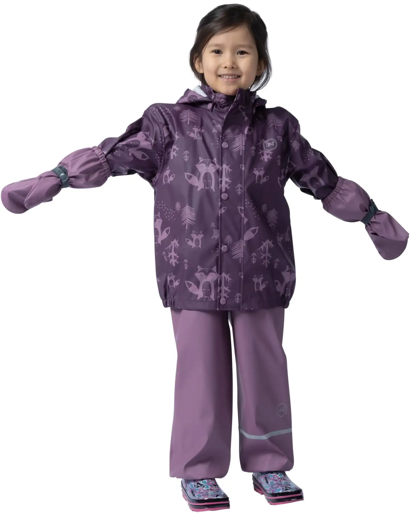 Ciraf lasten kurahanskat - Mauve - 4