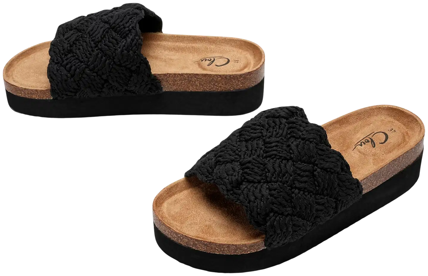 WKLY. naisten pistokkaat Elina W344834 - BLACK - 2