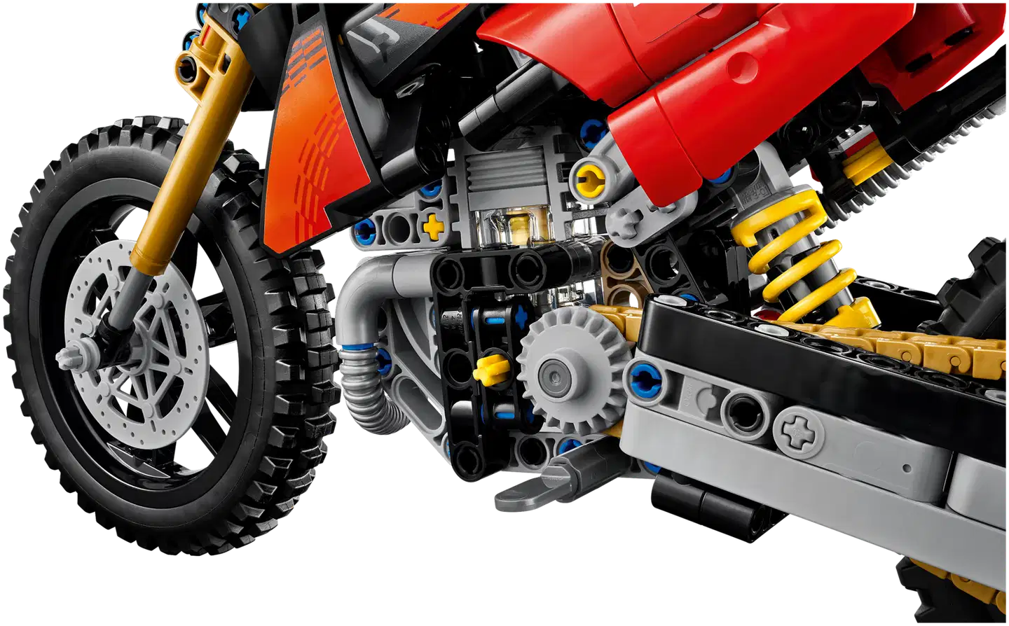 LEGO® Technic 42238 Ducati Desmo450 MX Factory ‑moottoripyörä - 6