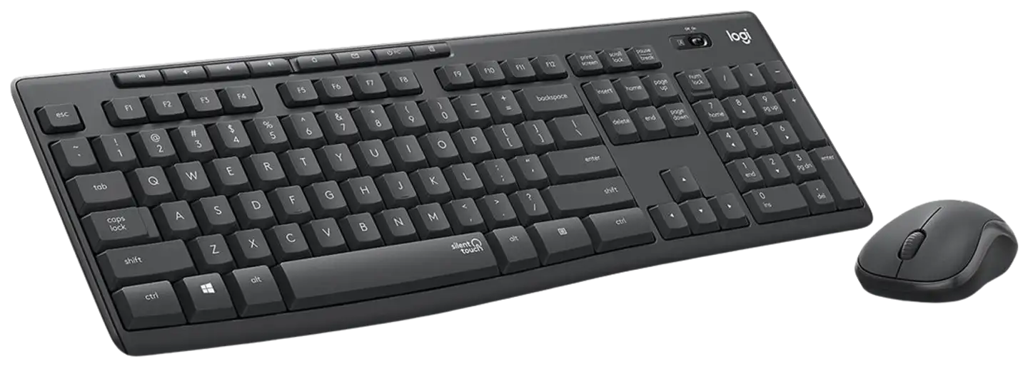 Logitech hiiri ja näppäimistö MK295 harmaa - 4