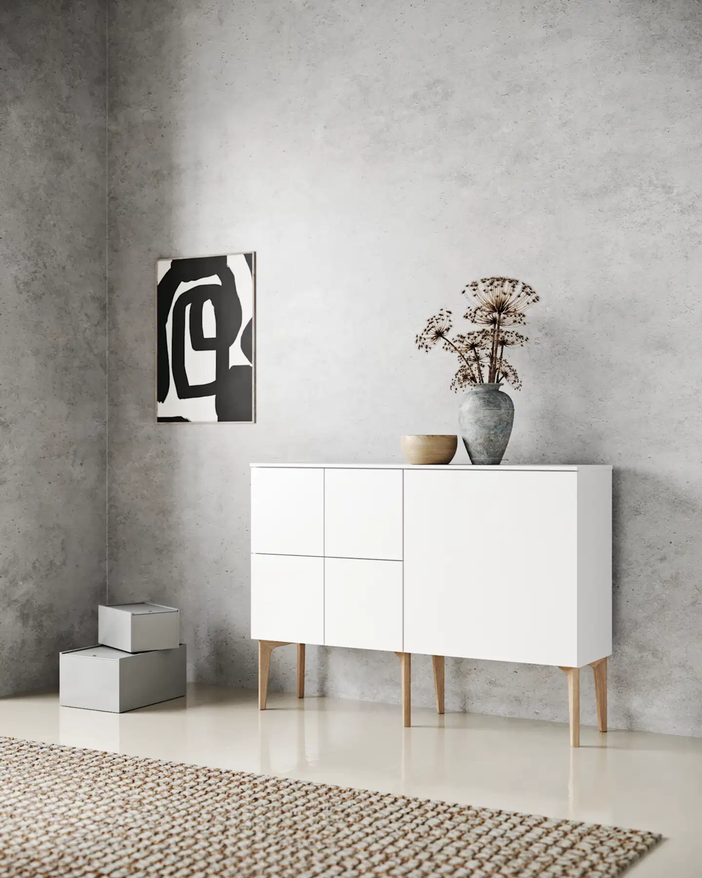 Lundia Fuuga kaksiosainen senkki - 4