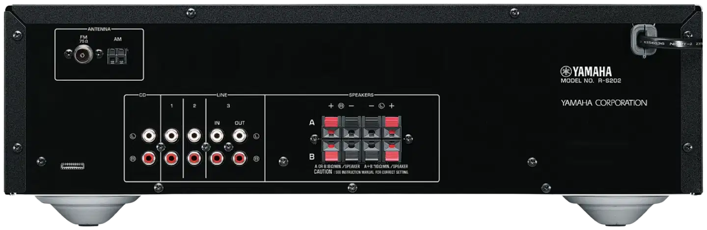 Yamaha stereo viritinvahvistin R-S202DBL - 2