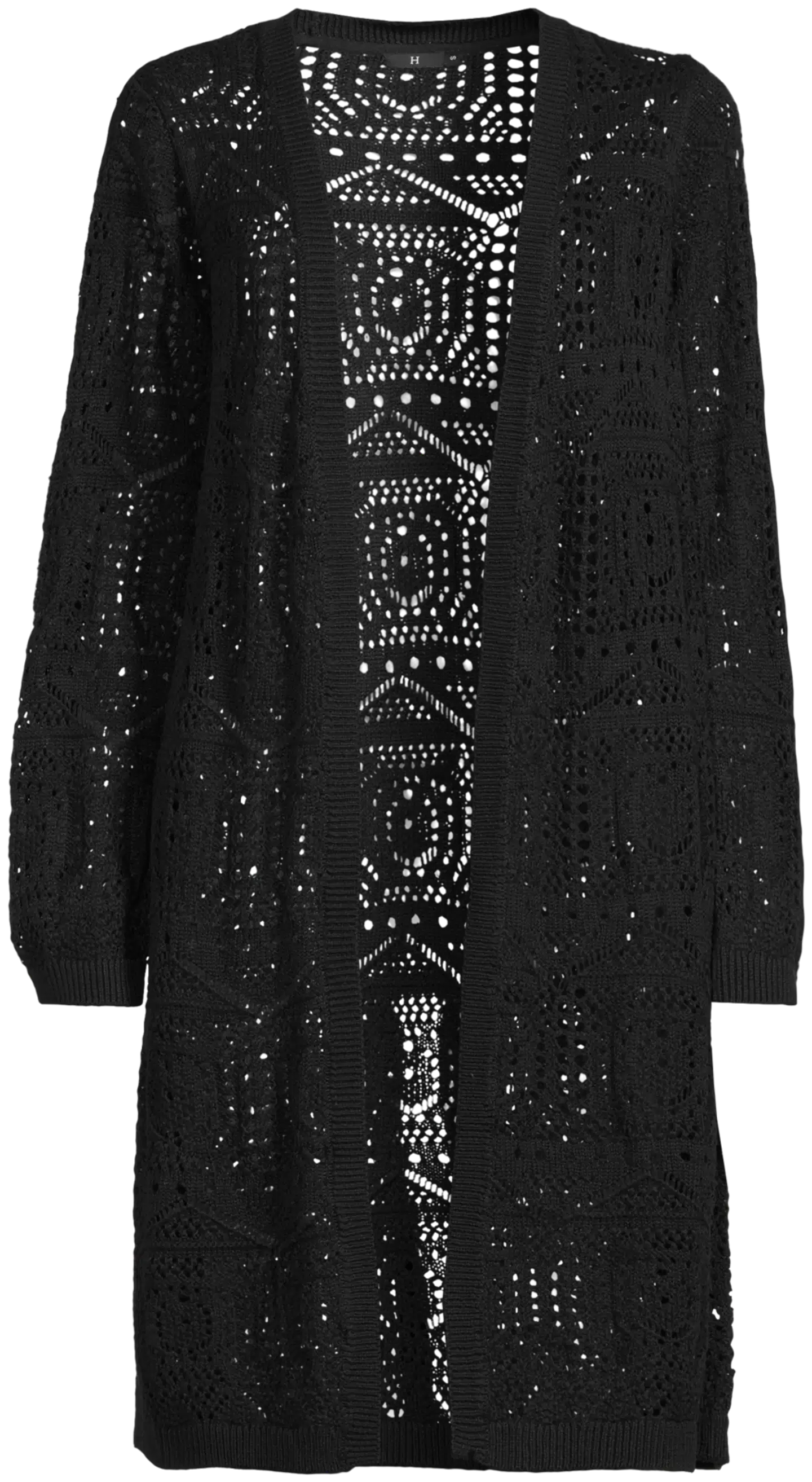 House naisten neuletakki 213H261406 - BLACK - 2