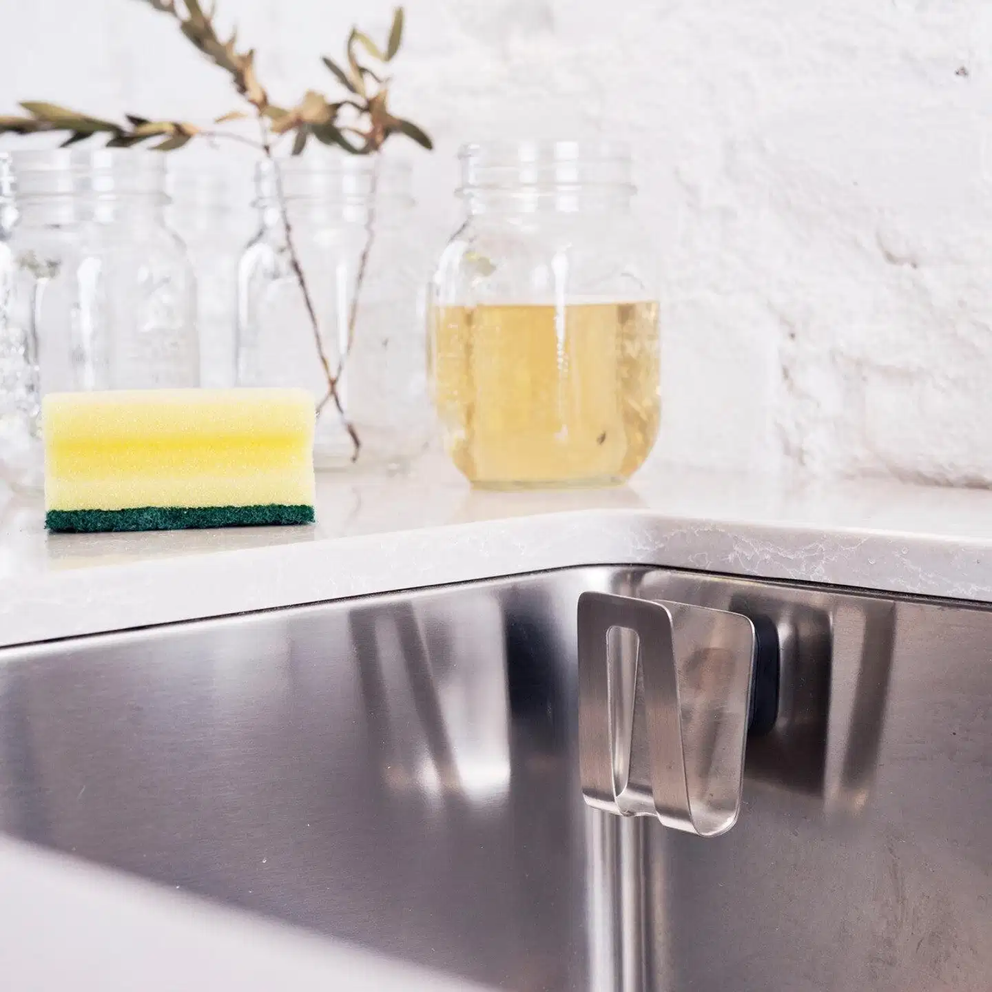 Happy Sinks Pesusienen pidike – magneettinen, teräs - 5