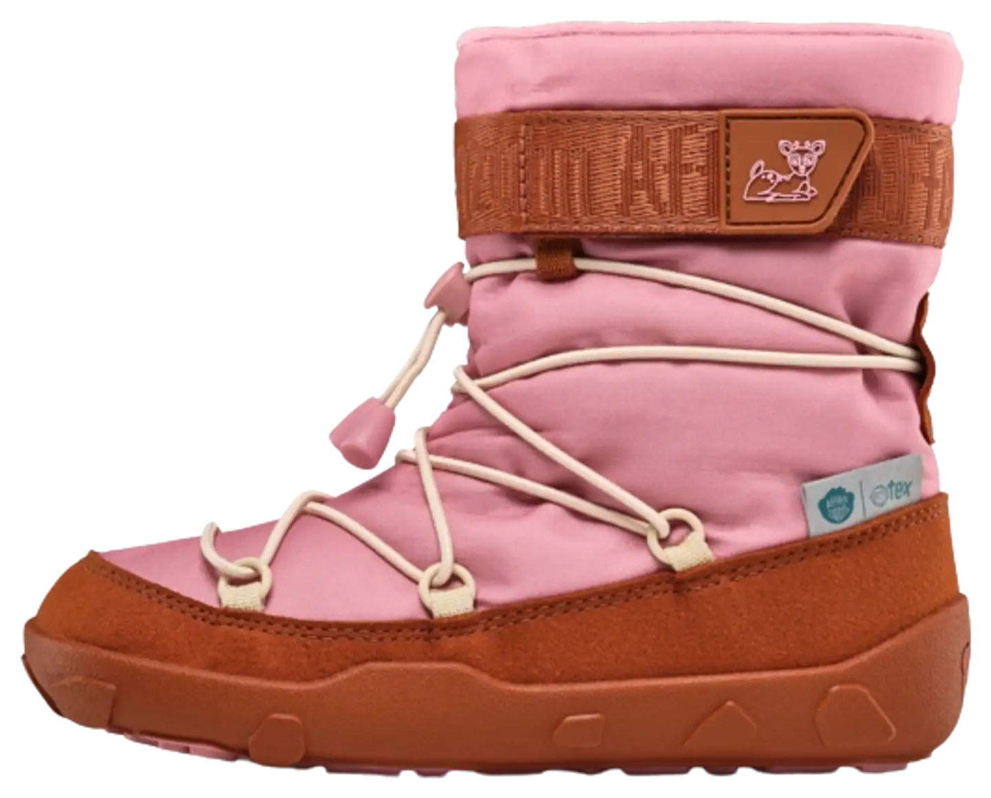 Affenzahn lasten paljasjalkakenkä Snow Boot Vegan Snowy - Deer - 8