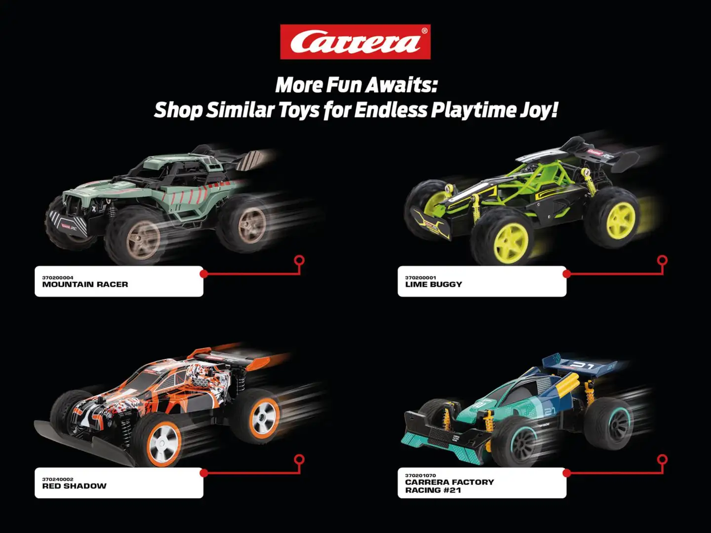 Carrera RC radio-ohjattava auto Team Rider 2,4 GHz - 15