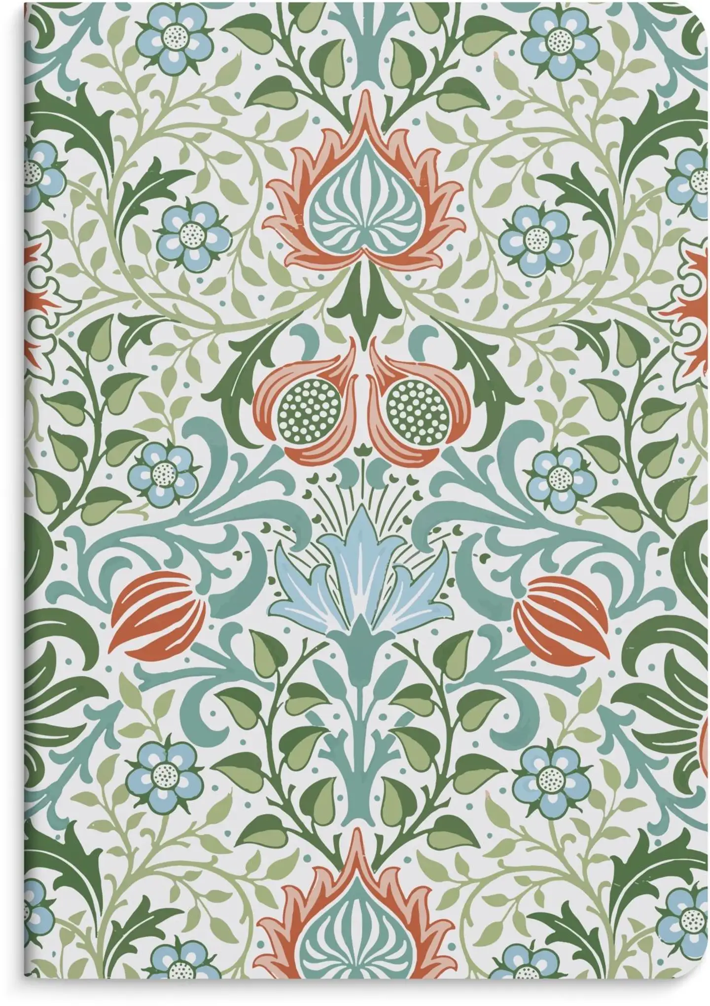 Notebook blue & flower 2 pack - 3