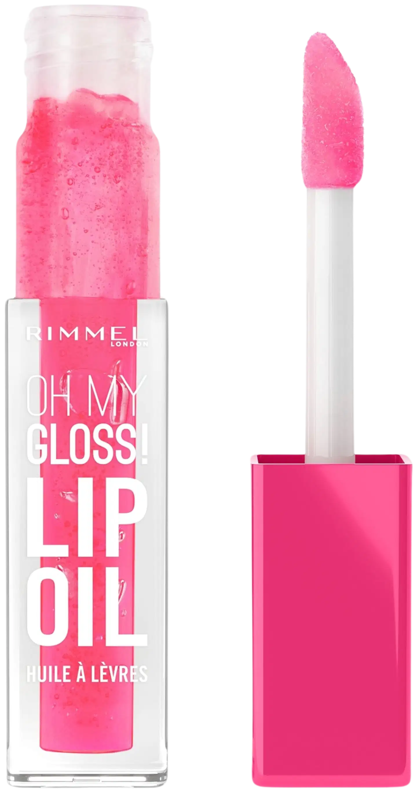 Rimmel Oh My Gloss! Lip Oil 4,5 ml 004 Vivid Red huuliöljy - Berry Pink
