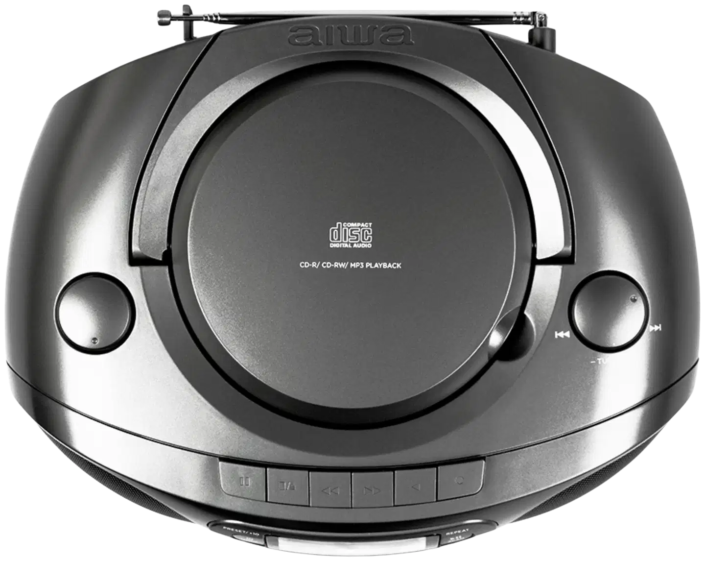 Aiwa kannettava radio RC-250GY harmaa - 3
