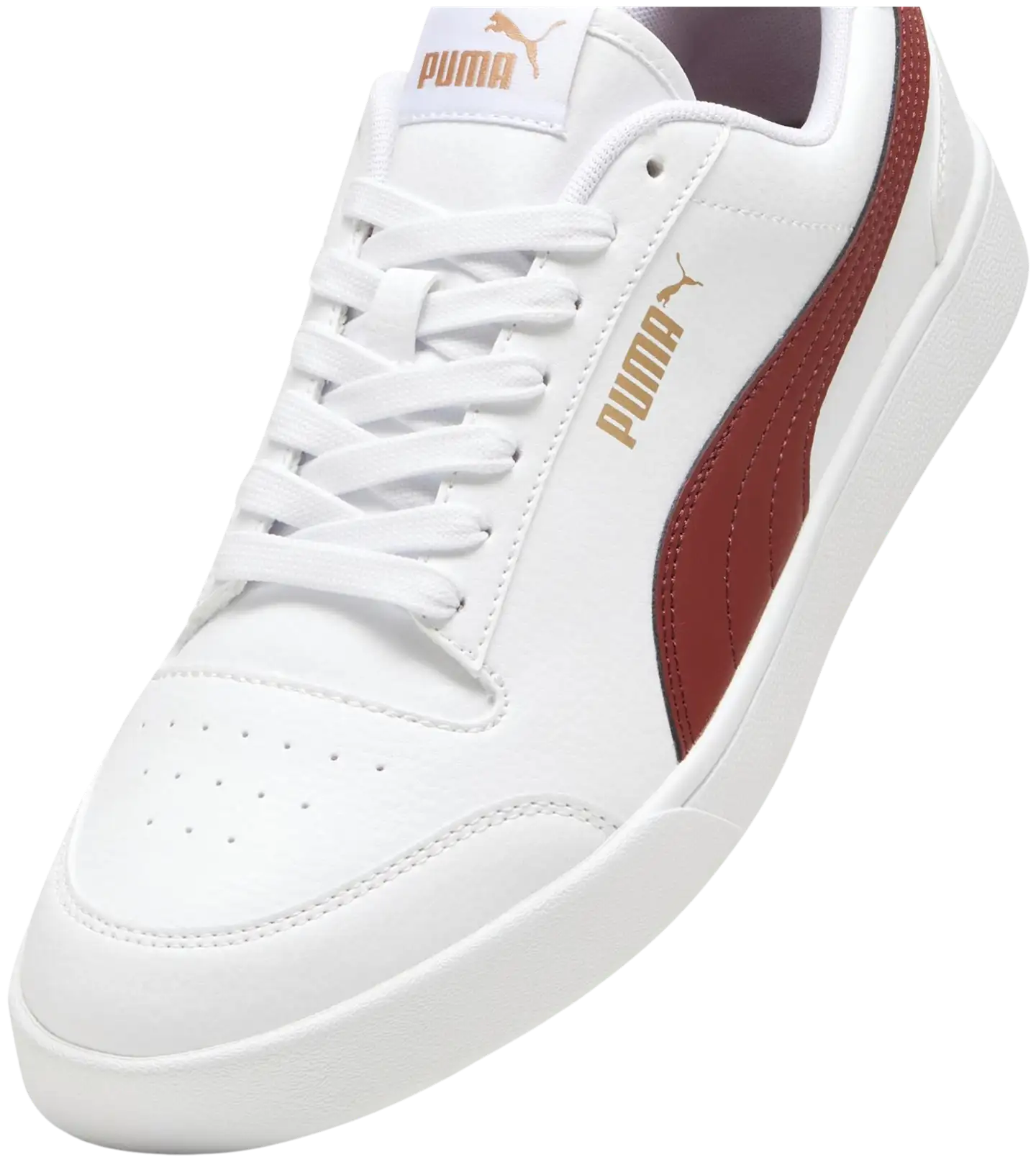 Puma naisten vapaa-ajan jalkine Suffle - PUMA White-Intense Red-Gold - 6