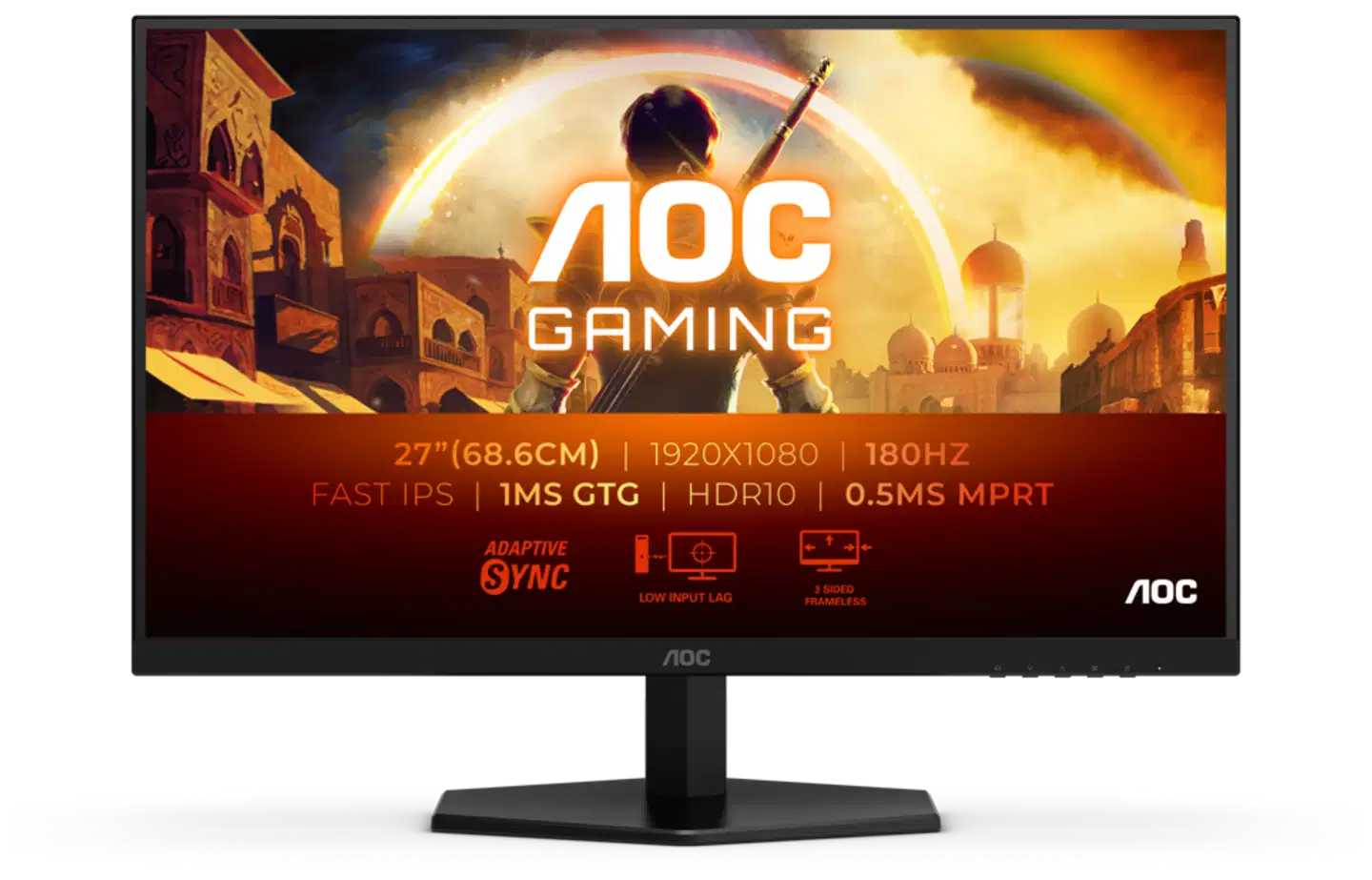 AOC Gaming -pelinäyttö 27G42E 27″ Full HD Fast IP 180 Hz - 1