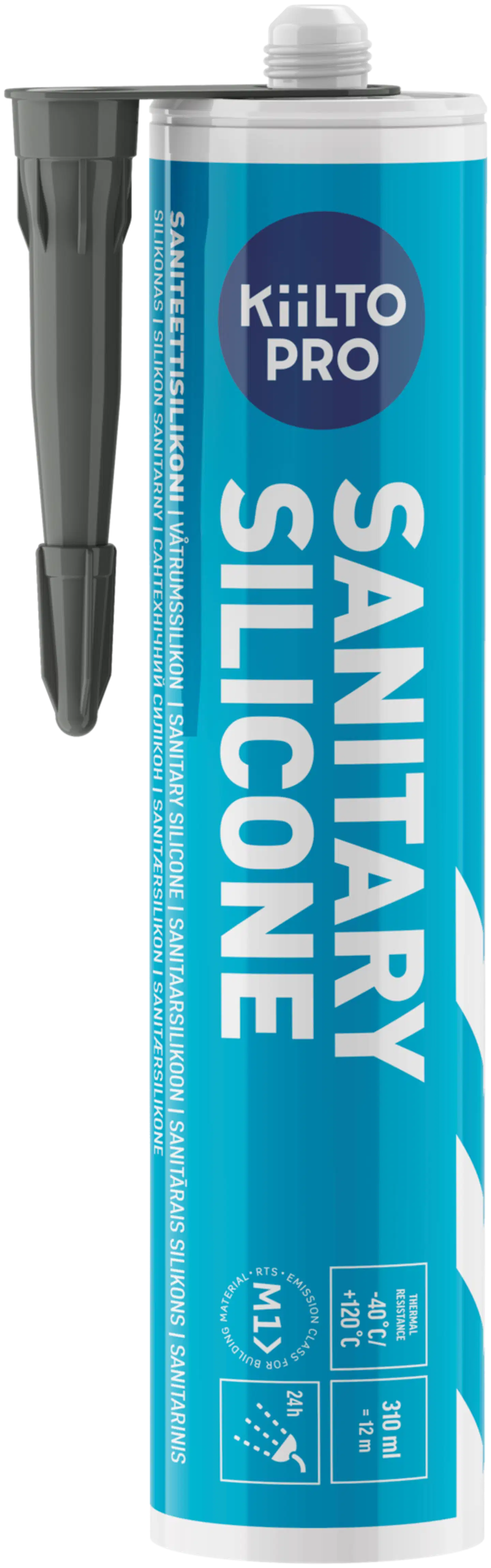 Kiilto Pro Sanitary silicone 63 smoke green 310 ml