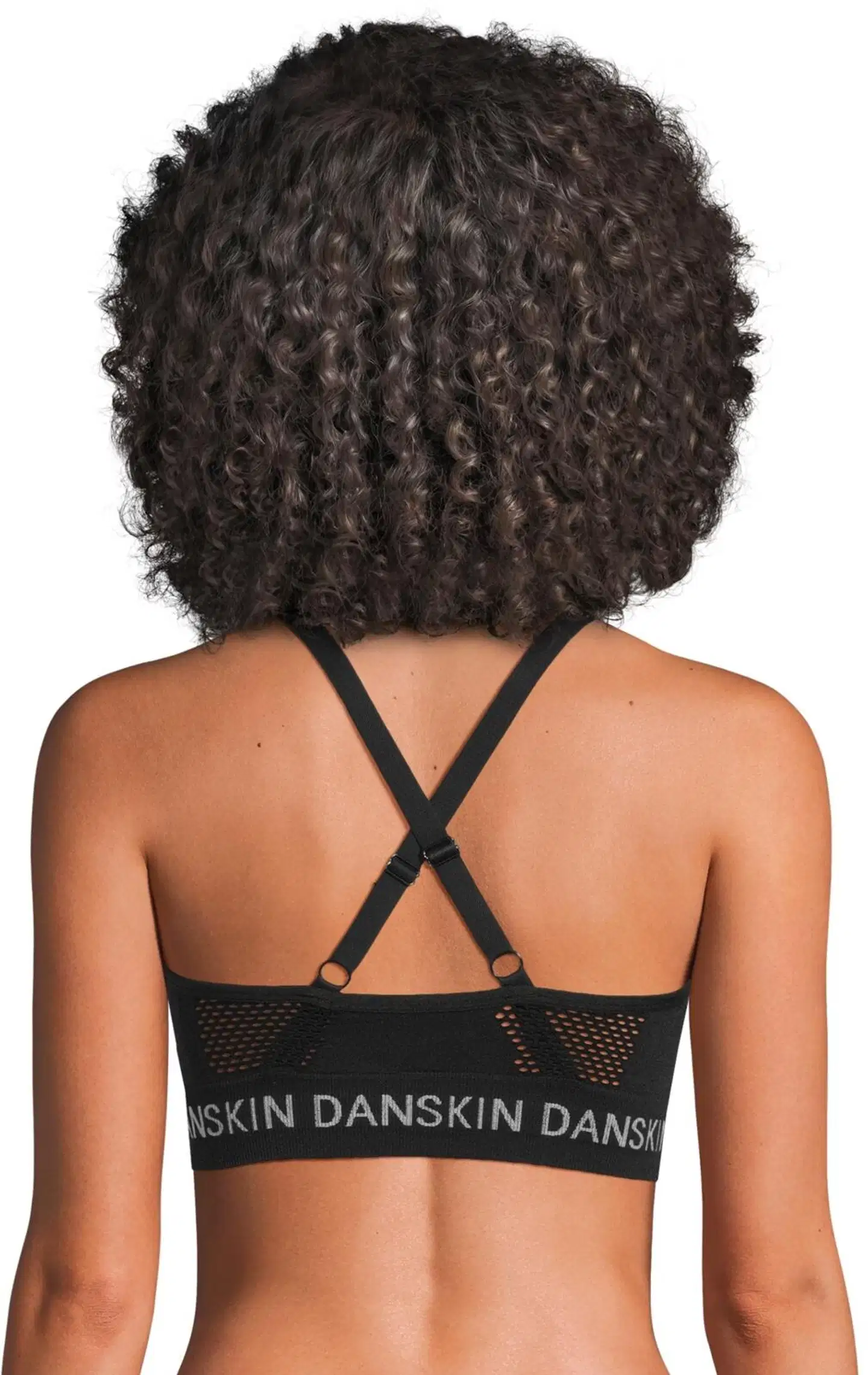 Danskin naisten rintaliivitoppi 211D332555 2-pack - Black/White - 8