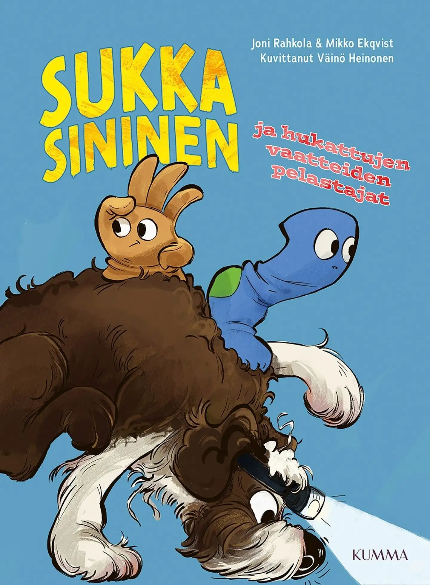 Rahkola, Sukka Sininen ja hukattujen vaatteiden pelastajat