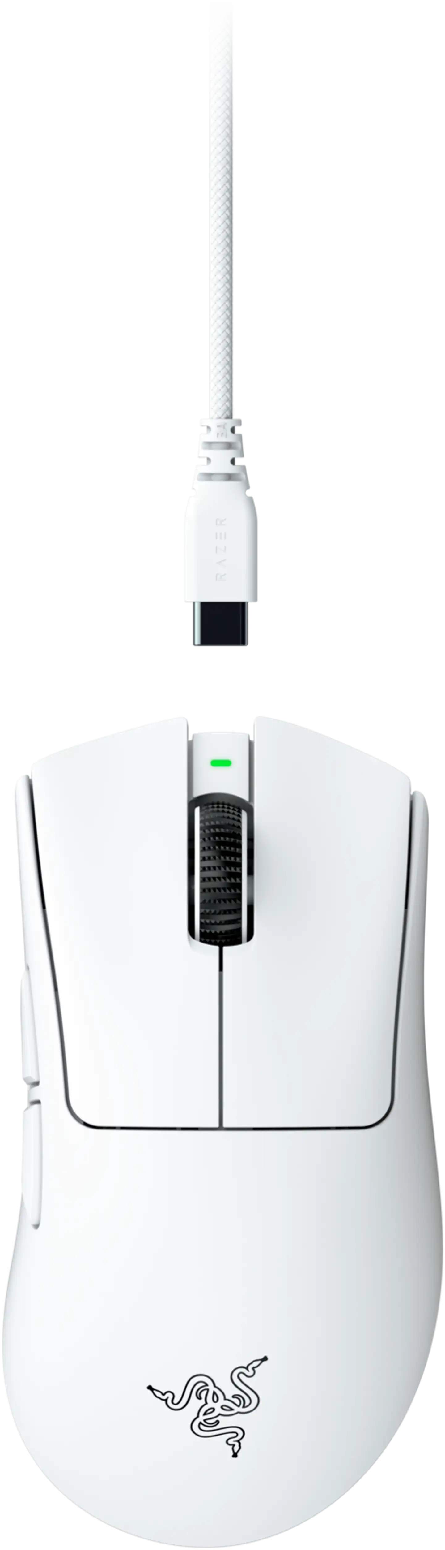 Razer pelihiiri Deathadder V4 Pro valkoinen - 2