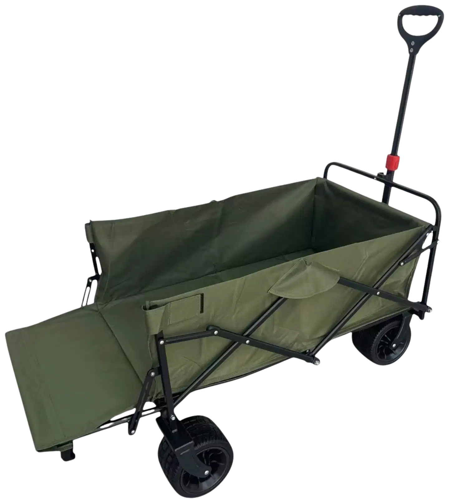 Fornorth puutarhakärry 115x61x105cm 100kg, oliivi - 8