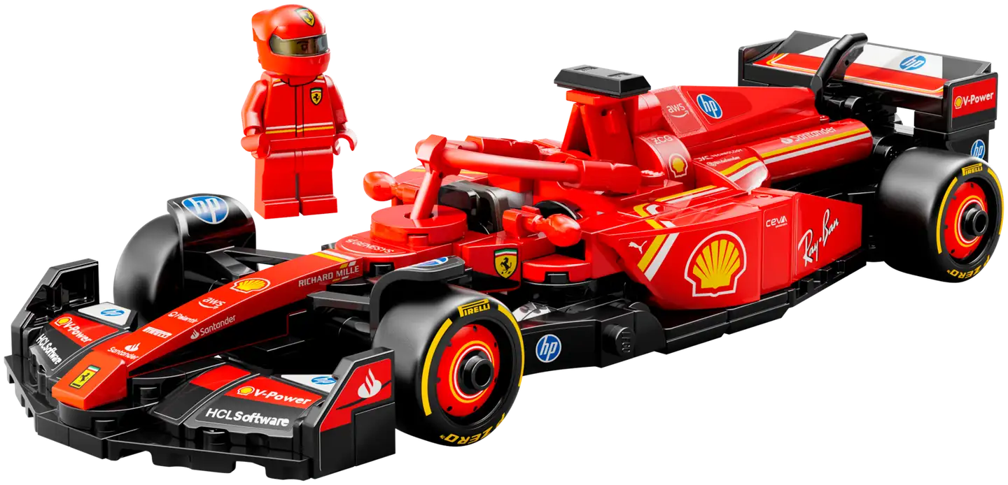 LEGO® Speed Champions Ferrari SF-24 F1® kilpa-auto 77242 - 4