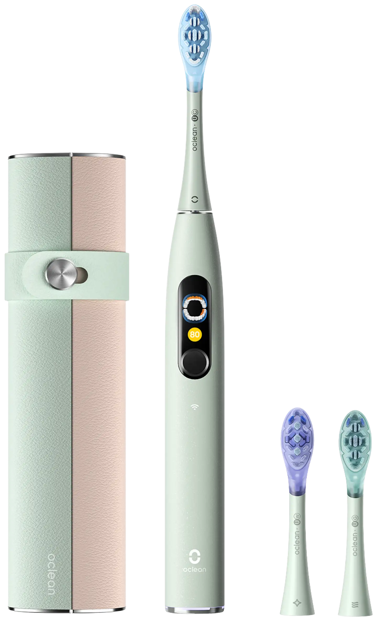 Oclean sähköhammasharja X Ultra 20 Set vihreä C01000750 - 1