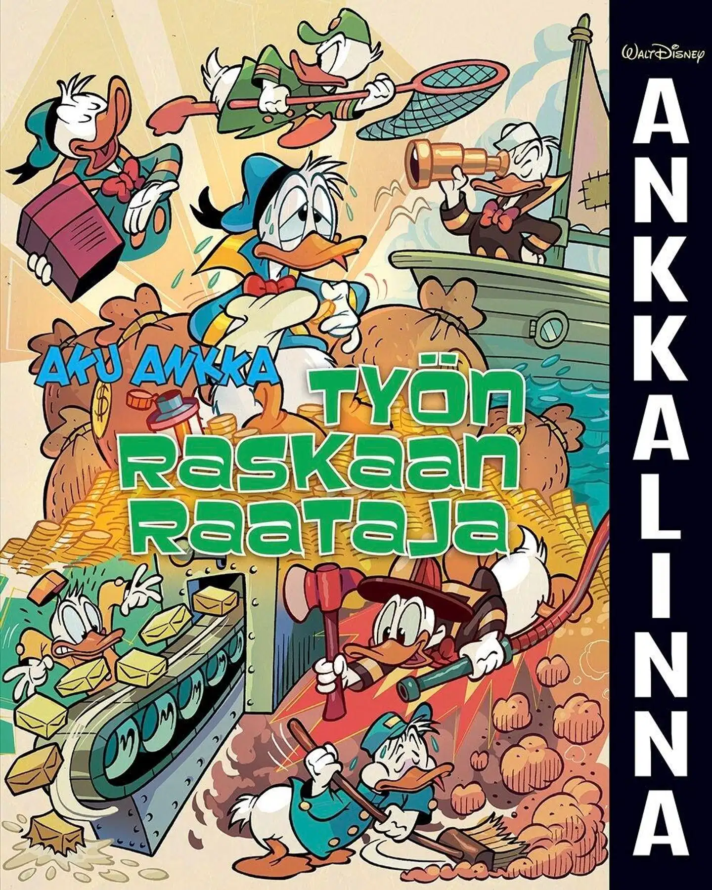 Barks, Ankkalinna:  Aku Ankka - Työn raskaan raataja