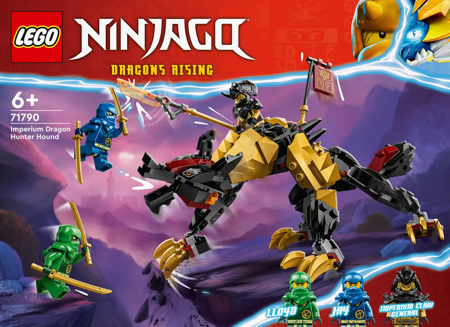 LEGO® Ninjago 71790 Imperiumin lohikäärmeenmetsästyskoira - 3