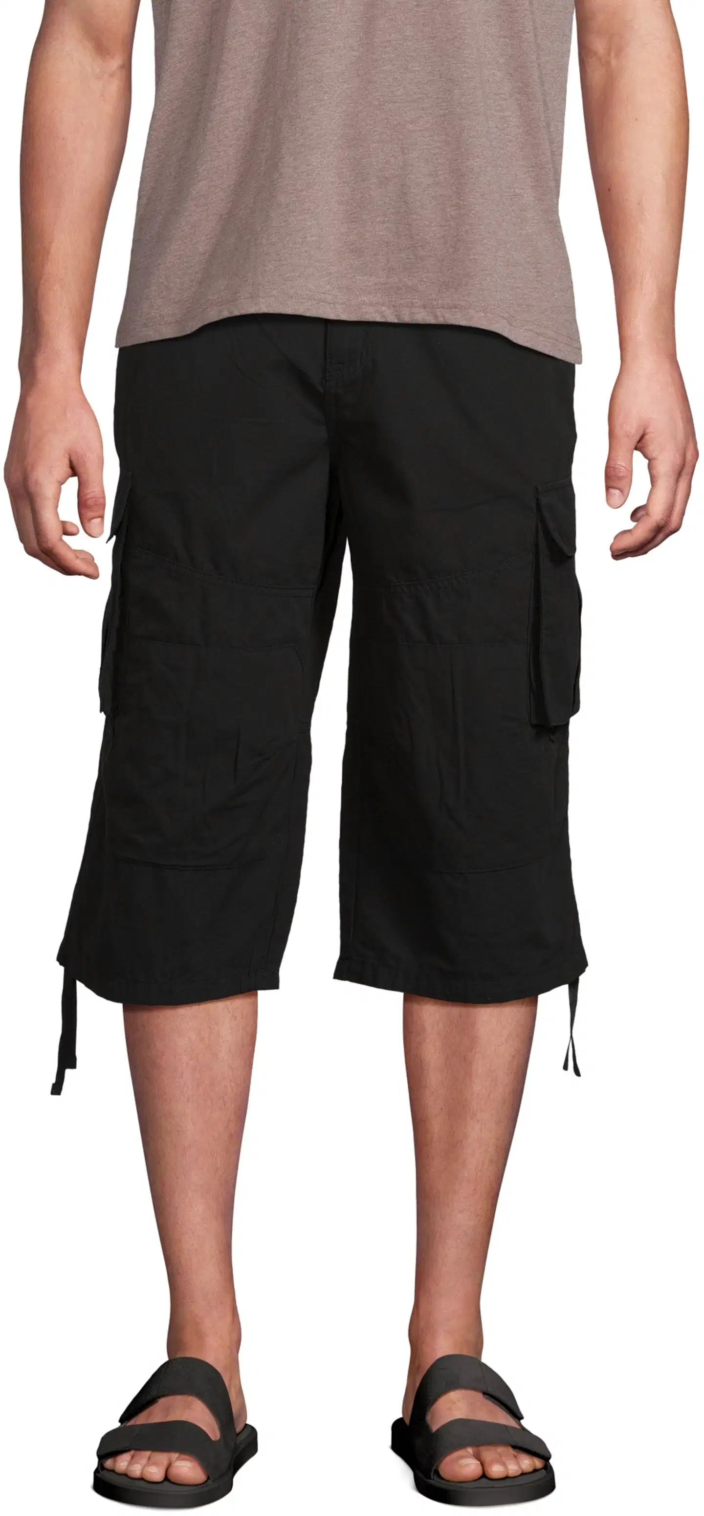 House miesten caprishortsit 202H152619 - Black - 1