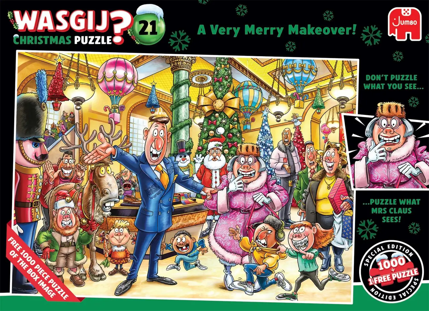 Wasgij Christmas no 21 2x1000pcs - 3