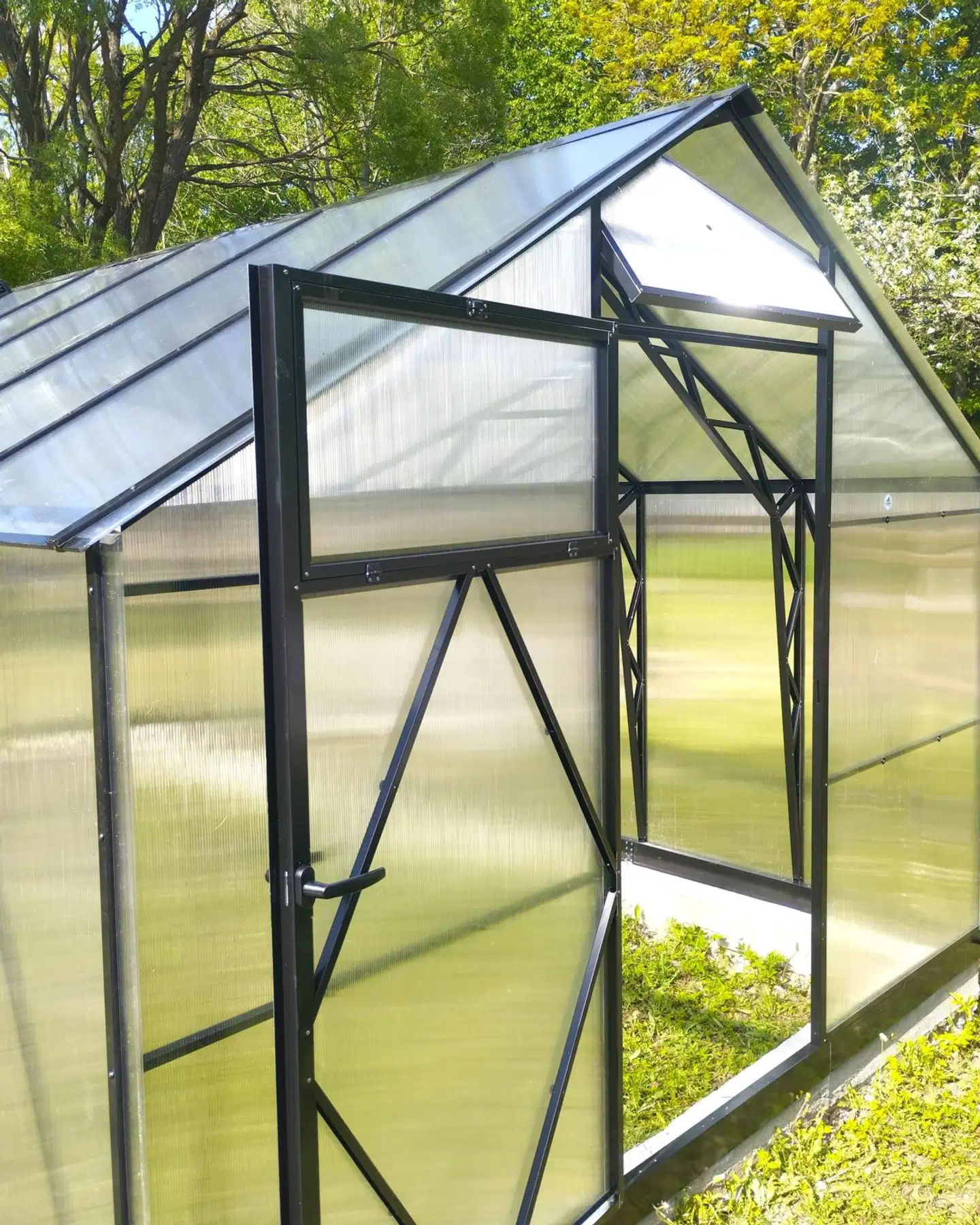 Ecoslider kasvihuone Lux 3.0 X 9.7 - 9