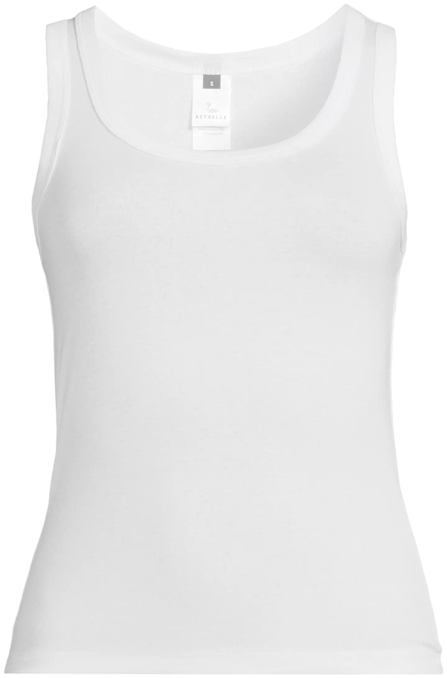 Actuelle naisten toppi 212A042609 - WHITE - 2