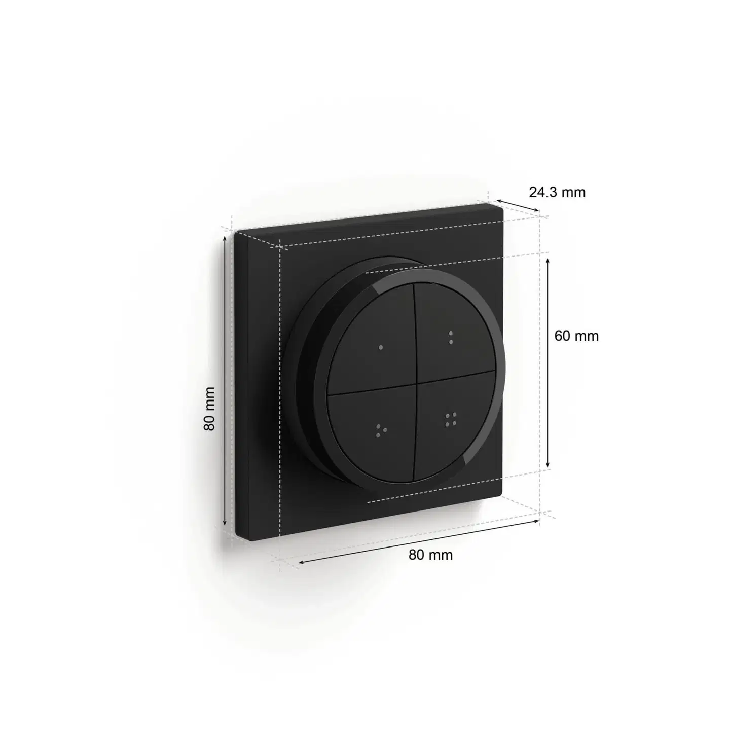 Philips Hue langaton paristokäyttöinen valokytkin musta - 3