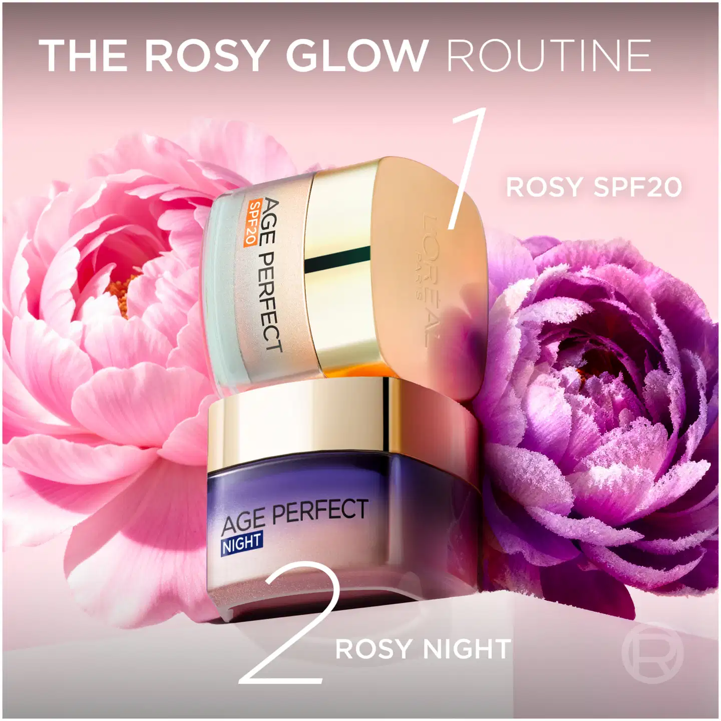 L'Oréal Paris Age Perfect Rosy Glow päivävoide SPF20 normaalille iholle 50 ml - 9