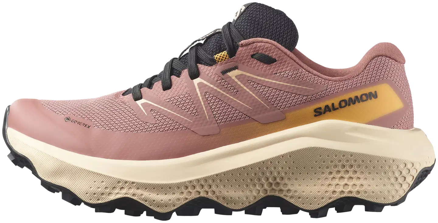 Salomon naisten juoksukenkä Ultra flow 2  GTX W, WP - Burlwood/Tender Peach/Warm - 5
