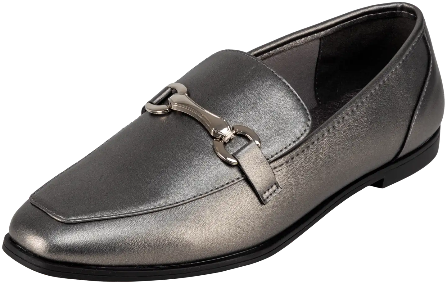 TEX naisten loaferit I965531 - Silver - 1