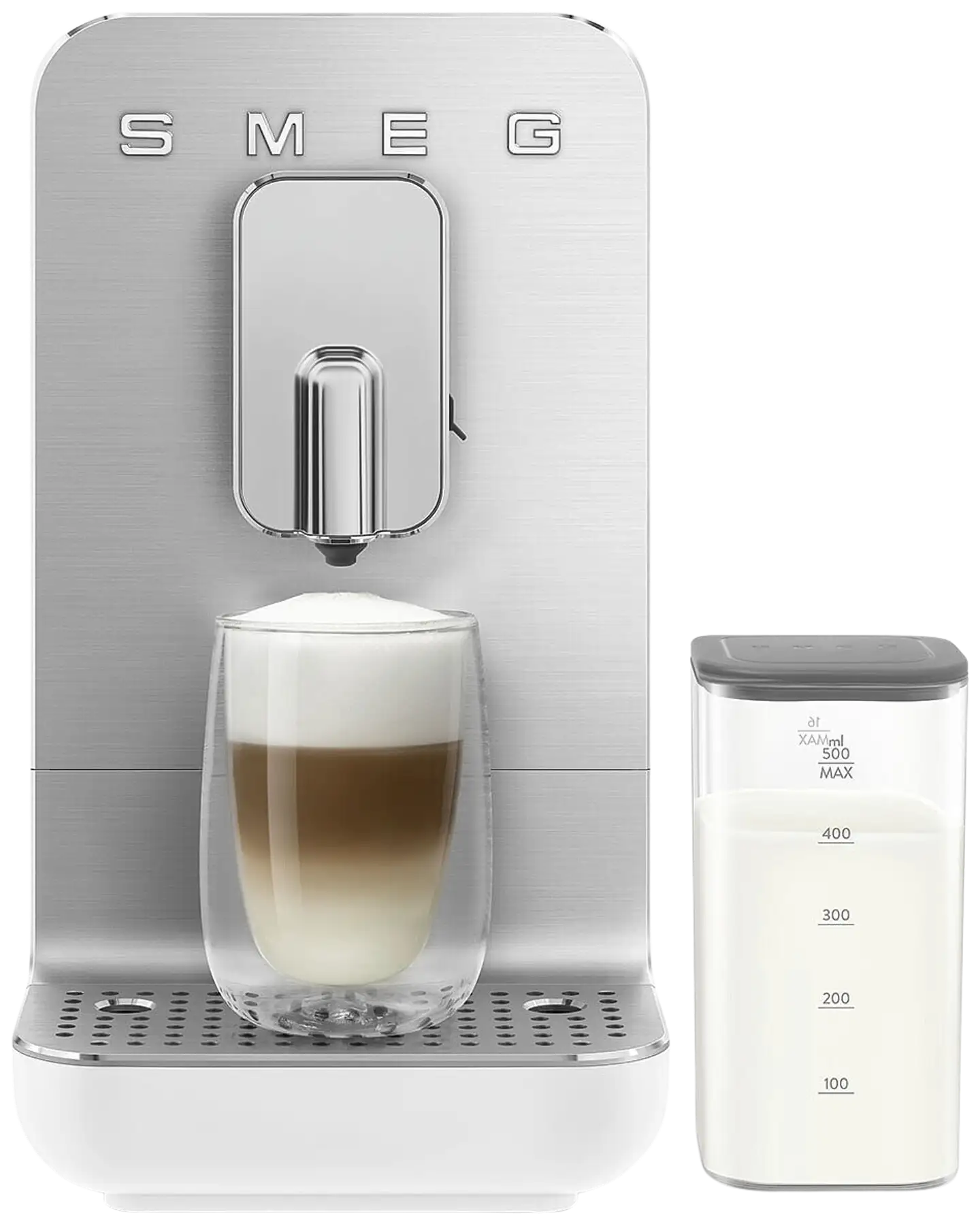 Smeg kahviautomaatti maitokannulla valkoinen BCC13WHMEU - 4