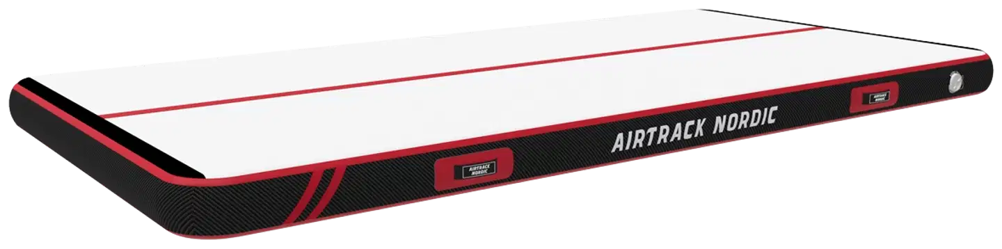 AirTrack Nordic Carbon ilmavolttirata - Punainen - 4 m - 1