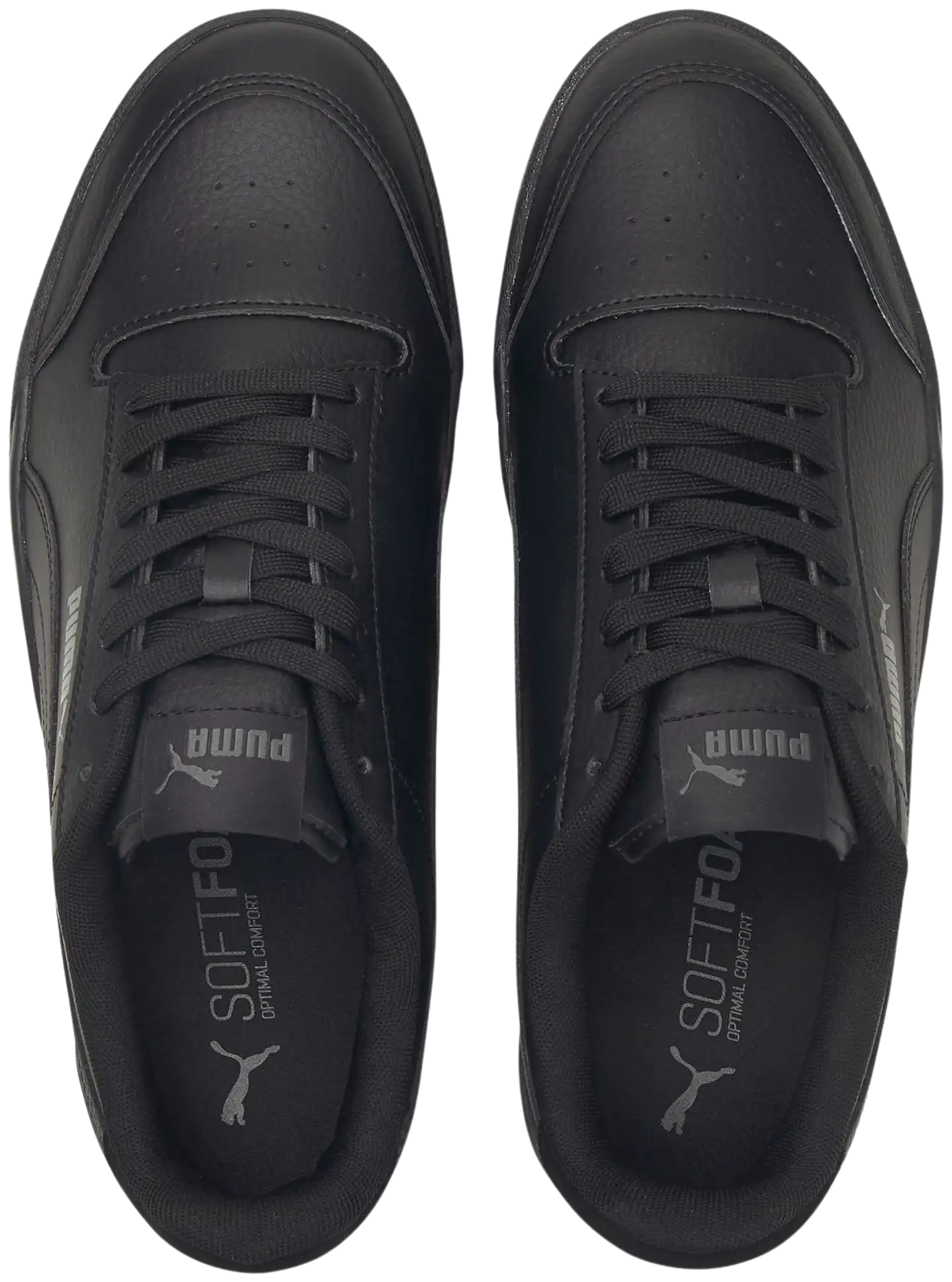 Puma naisten vapaa-ajan tennari Shuffle - Black-Dark Shadow - 6