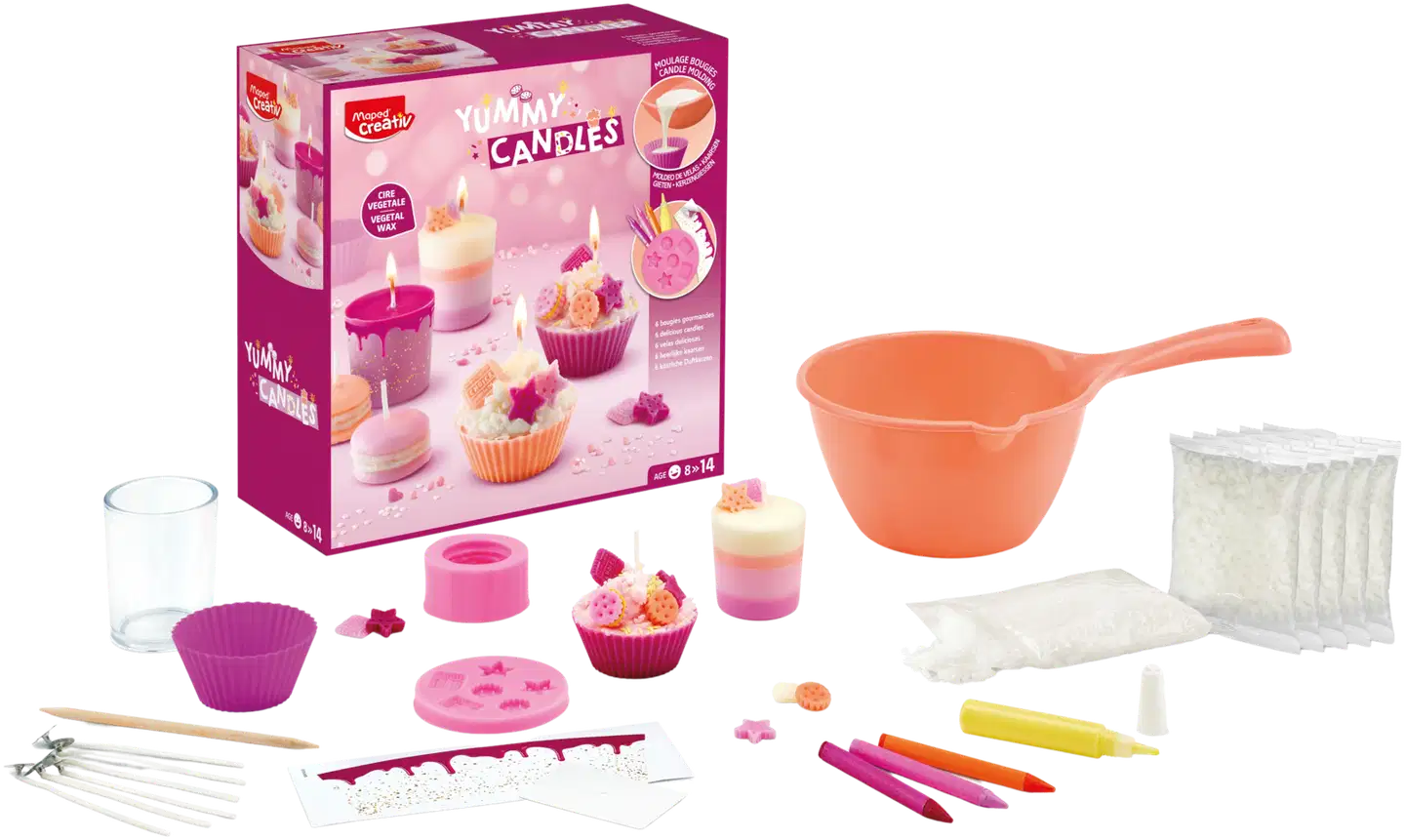 Maped tee-se-itse kynttilät Yummy Candle - 1